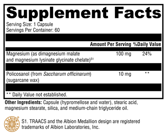 CholeRex™ 60 Capsules Supplement Facts