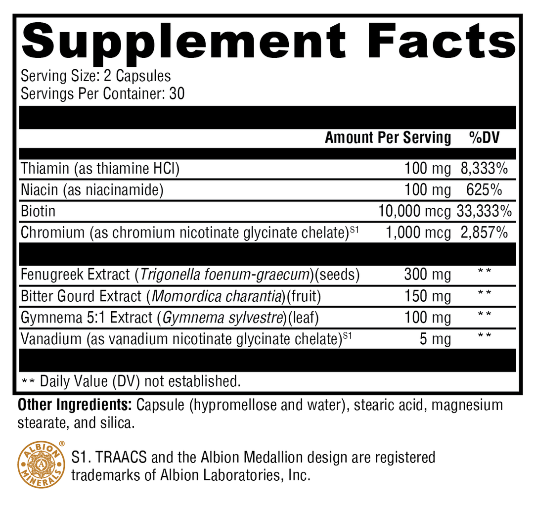 MedCaps IS™ 60 Capsules Supplement Facts