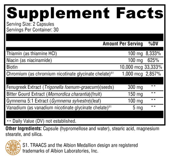 MedCaps IS™ 60 Capsules Supplement Facts