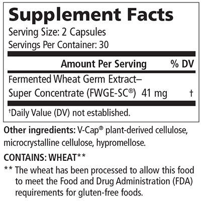 Metatrol PRO® 60 Capsules Supplement Facts