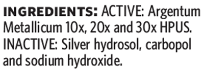 Professional First Aid Gel 1 fl oz Supplement Facts
