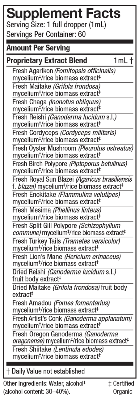 MyCommunity® Extract 2 fl oz Supplement Facts