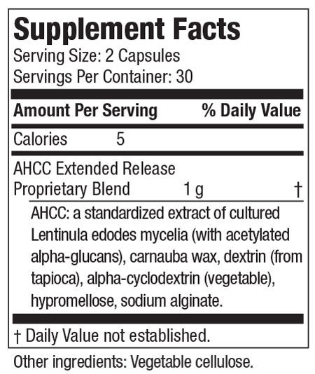 ImmPower ER® 60 Capsules Supplement Facts