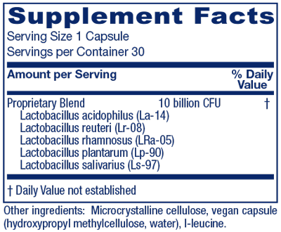 Fem Ecology 30 Capsules Supplement Facts