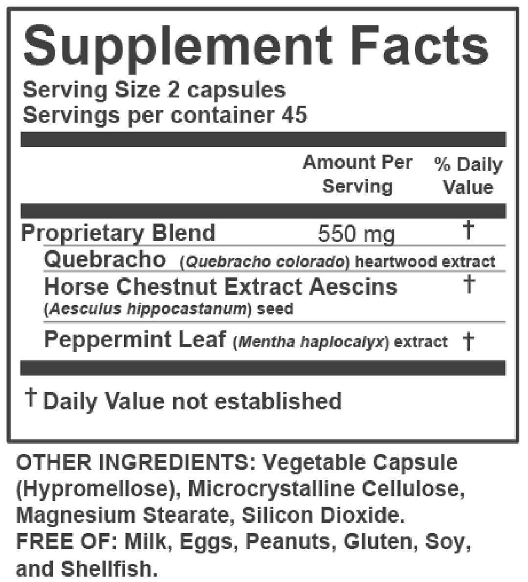 Atrantil 90 Capsules Supplement Facts
