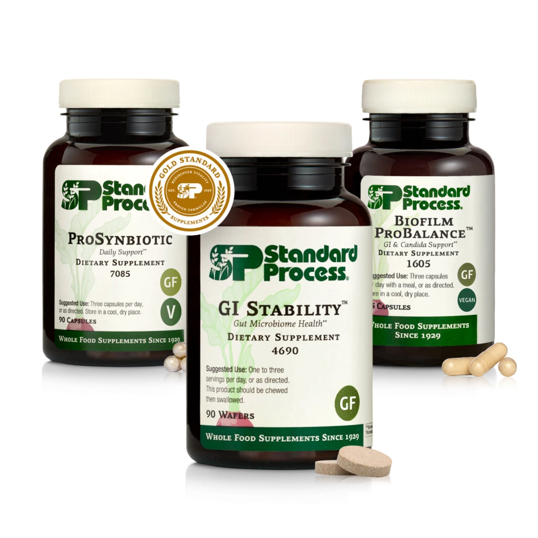 Gut Health Bundle: Biofilm Pro Balance, ProSynbiotic, GI Stability