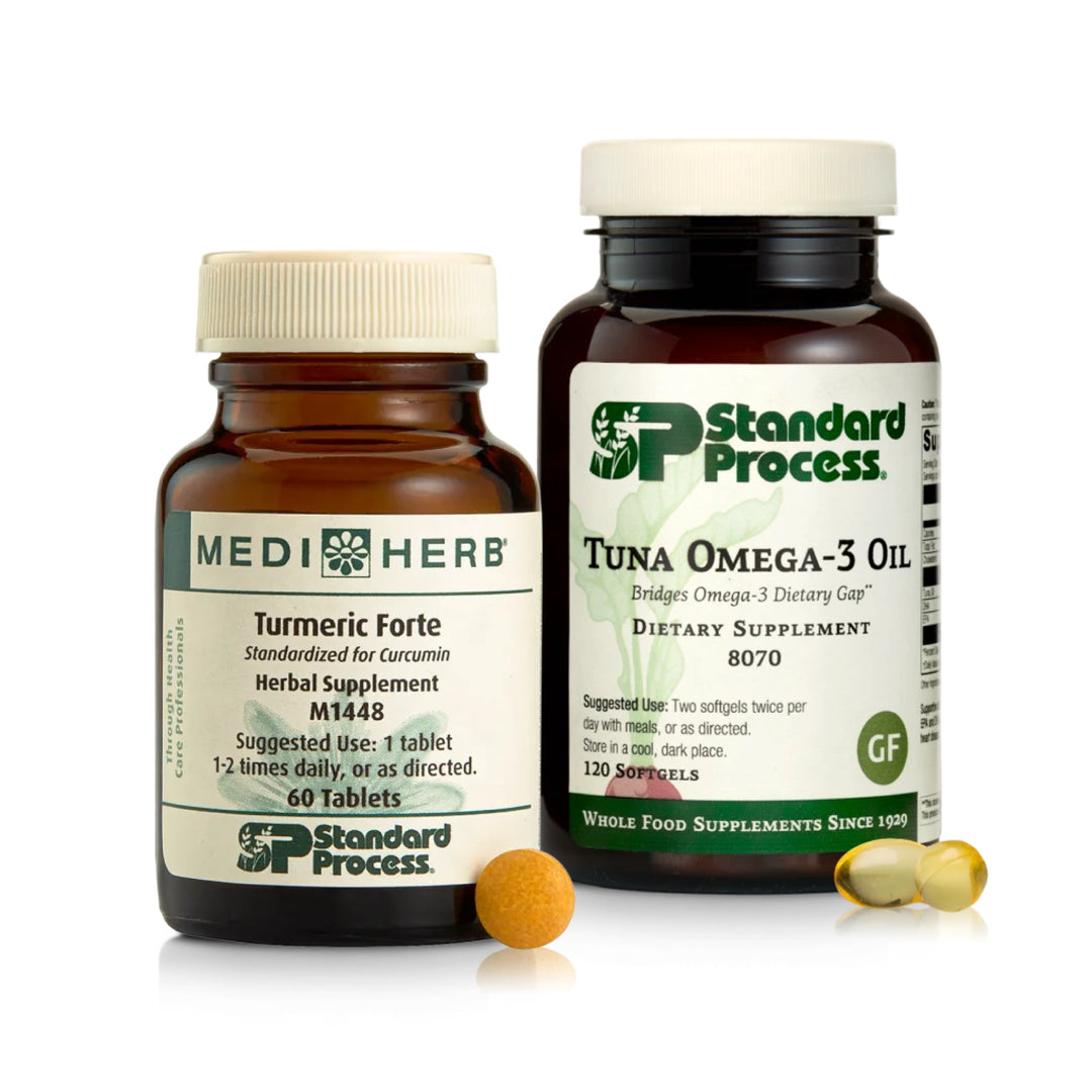 Healthy Inflammation Bundle: Tuna Omega 3 Oil and Turmeric Forte