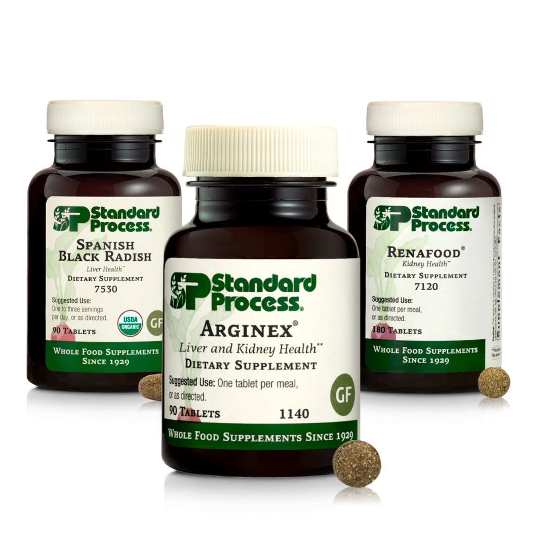 Healthy Kidney Support Bundle with Renafood, Arginex, and Spanish Black Radish